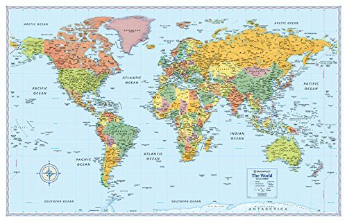 kart over verden