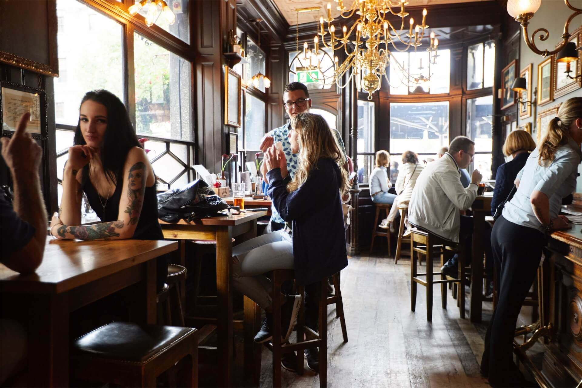 The Red Lion Pub in London, England A Couple For The Road