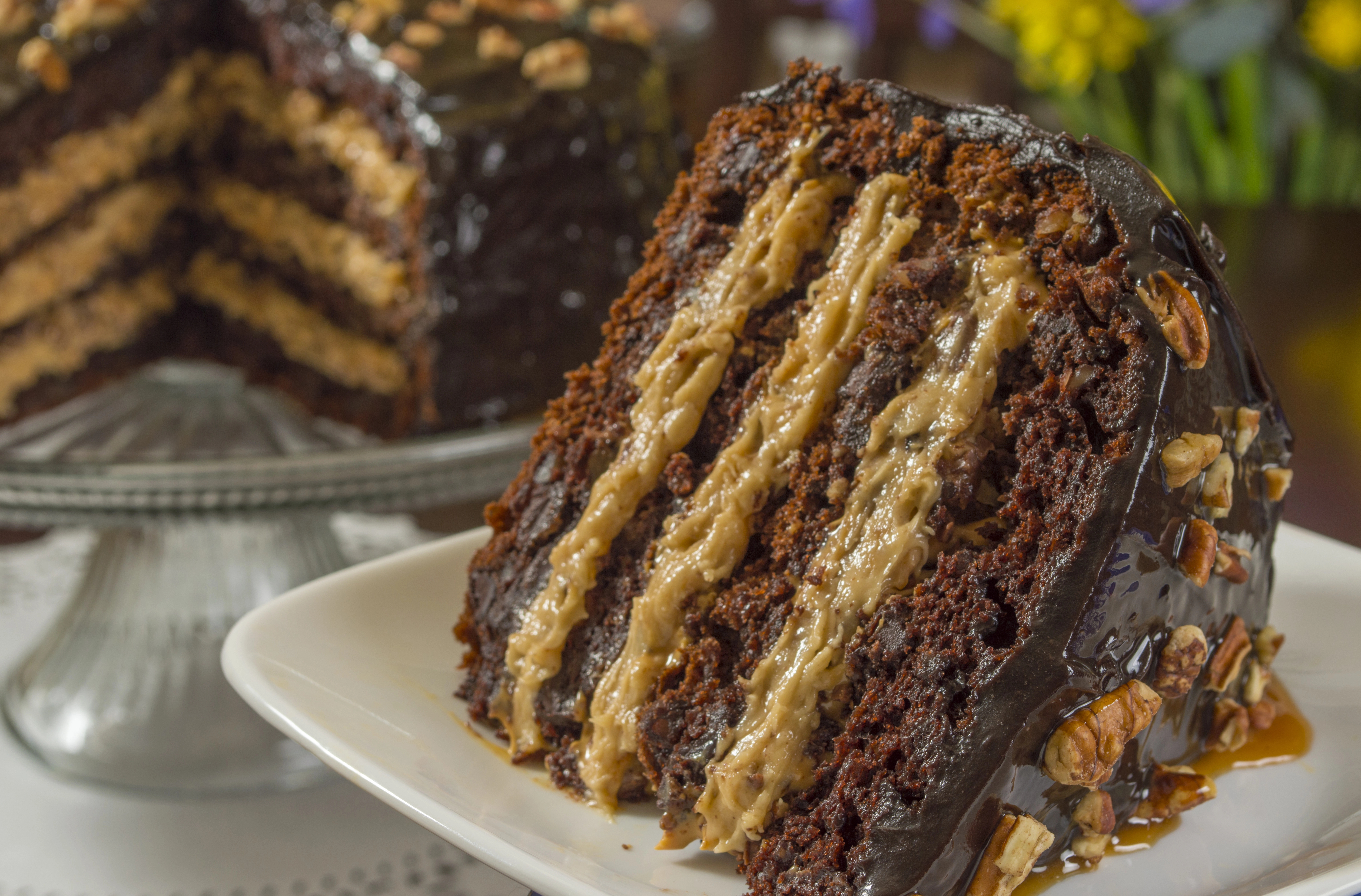 Ina Garten Style German Chocolate Cake